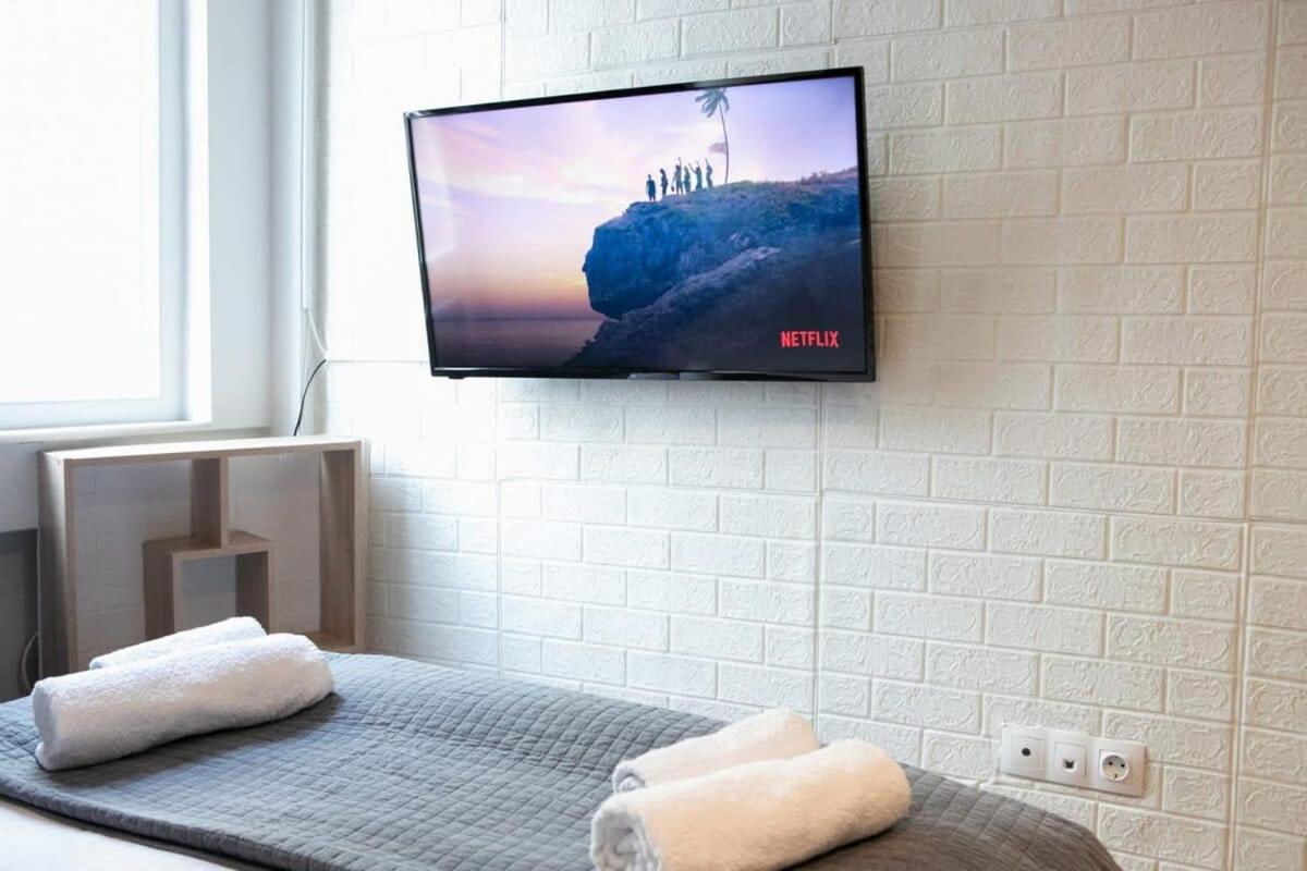 Cozy Modern Studio In Thessaloniki Apartment Luaran gambar